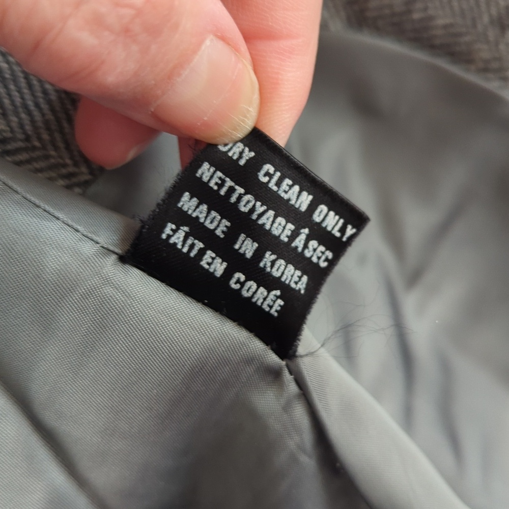 Mens 2 Pc Herringbone Suit - Picture 7 of 15
